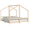vidaXL Kids Bed Frame 2x(90x200) cm Solid Wood Pine