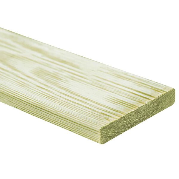 vidaXL 12 pcs Decking Boards 1.44 m&sup2; 1m Impregnated Pinewood
