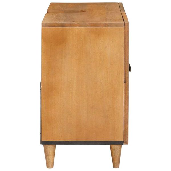 vidaXL Bathroom Cabinet Wall-mounted Light Brown 62 x 33 x 58 cm