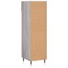 vidaXL Shoe Cabinet Grey Sonoma 30x35x105 cm Engineered Wood