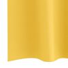 vidaXL Blackout Curtains with Rings 2 pcs Mustard Yellow 245 x 140 cm