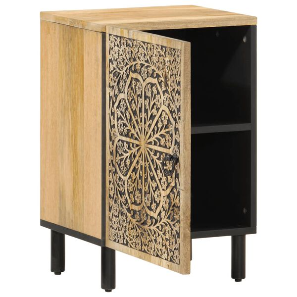 vidaXL Bathroom Cabinet 38x33x58 cm Solid Wood Mango