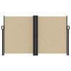 vidaXL Retractable Side Awning Beige 140x1000 cm