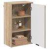 vidaXL Bathroom Cabinet Wall-mounted Sonoma Oak 39 x 23.5 x 65 cm