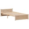 vidaXL Bed Frame without Mattress 90x200 cm Solid Wood Pine