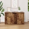 vidaXL Cat House Old Wood 85 x 55 x 50.5 cm Engineered Wood