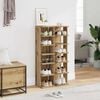 vidaXL Shoe Cabinets 2 pcs Artisan Oak 28x27x102 cm Engineered Wood