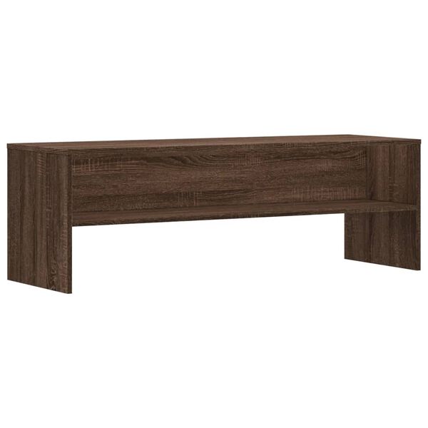 vidaXL TV Cabinet Brown Oak 120x40x40 cm Engineered Wood