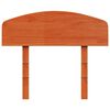 vidaXL Headboard Wax Brown 75 cm Solid Wood Pine