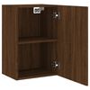 vidaXL TV Wall Cabinet Brown Oak 40.5x30x60 cm Engineered Wood