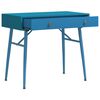 vidaXL Computer Desk with Drawer Antique Green 90x50x76.5 cm