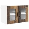 vidaXL Kitchen Cabinet 2 pcs Old Wood 60 x 31 x 40 cm Engineered Wood