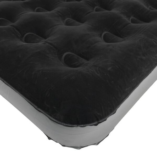 Outwell Air Mattress Classic Double Black & Grey