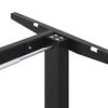 vidaXL Standing Desk Frame Black (94-135)x60x(70-114) cm Steel
