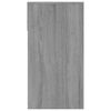 vidaXL Console Table Grey Sonoma 100x39x75 cm Engineered Wood