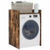 vidaXL Wash Machine Cabinet with Storage Smoked Oak 67.5 x 62 x 97 cm