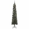 vidaXL Artificial Christmas Tree with 300 LEDs with Stand Green 240 cm