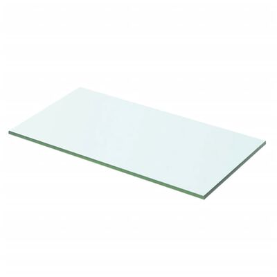 vidaXL Shelves 2 pcs Panel Glass Clear 50x20 cm