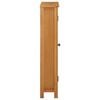 vidaXL Storage Cabinet 50x22x110 cm Solid Oak Wood
