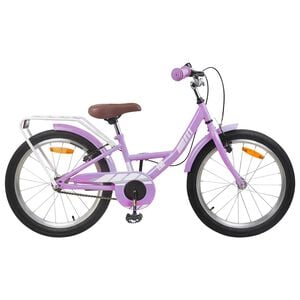vidaXL Kids Bike 20 Inches for 6-11 Years Old Purple