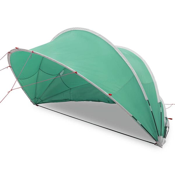 vidaXL Pool Dome Folding Manual Green 405 x 405 x 192 cm
