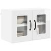 vidaXL Kitchen Cabinet 2 pcs High Gloss White 60 x 31 x 40 cm