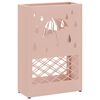 vidaXL Umbrella Stand Pink 28 x 12 x 41 cm Steel
