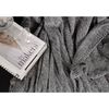 Venture Home Blanket Ally 170x130 cm Polyester Dark Grey