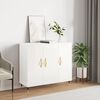 vidaXL Sideboard White 90x34x80 cm Engineered Wood