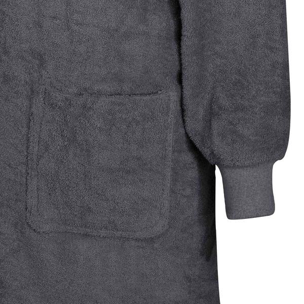 vidaXL Blanket Hoodie KINN Anthracite L Cotton