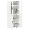 vidaXL Highboard White 69.5x34x180 cm Engineered Wood