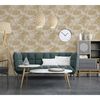 DUTCH WALLCOVERINGS Wallpaper Tropical Beige and Gold