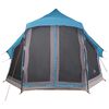 vidaXL Family Tipi Tent Folding with Roof Blue 404 x 370 x 270 cm