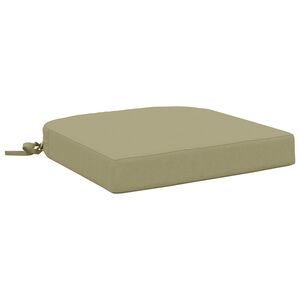 vidaXL 1-Piece Seat Cushion SOEST 100% Polyester Light Green