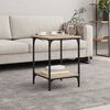 vidaXL Coffee Table Sonoma Oak 40x40x55 cm Engineered Wood