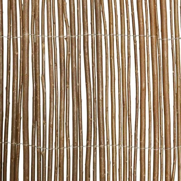 vidaXL Willow Fence Natural 170 x 300 cm Willow
