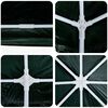 vidaXL Party Tent Green 800 x 400 x 266 cm Polyethylene