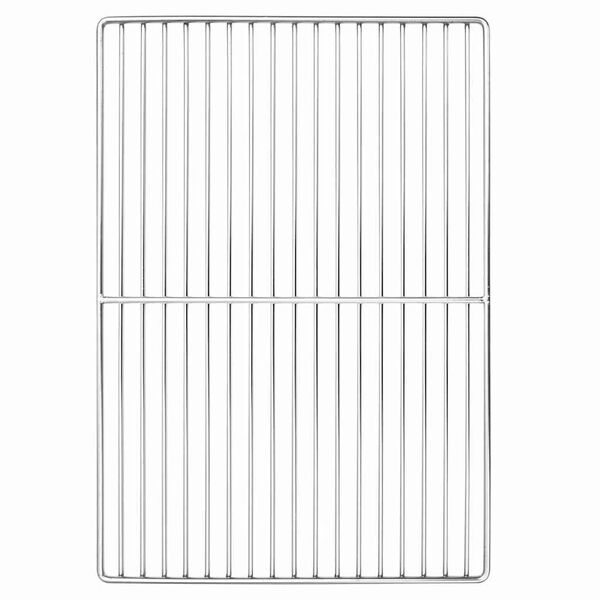 vidaXL Grill Grate Silver 47 x 32.5 cm Stainless Steel