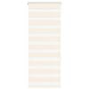 vidaXL Zebra Blind Marble Beige 65x150 cm Fabric Width 60.9 cm Polyester