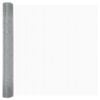 vidaXL Welded Wire Fence Silver