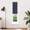 vidaXL Roller Blind Blackout Marine 55x230 cm Fabric Width 50.7 cm Polyester