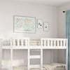 vidaXL Children's Bed without Mattress White 90x190 cm Solid Wood Pine