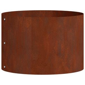 vidaXL Planter Ring Rusty 30 x 30 x 20 cm Weathering Steel