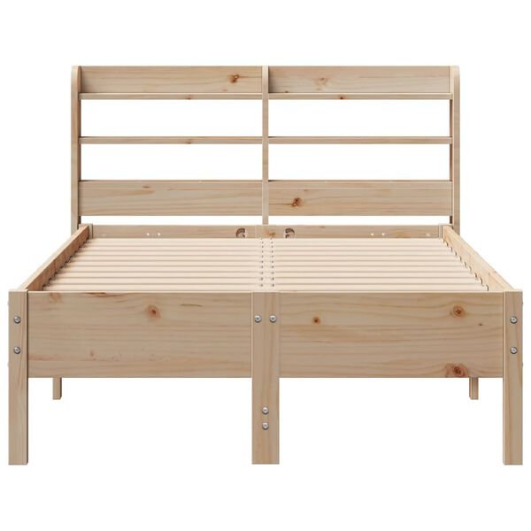 vidaXL Bed Frame without Mattress 90x200 cm Solid Wood Pine