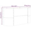 vidaXL Raised Bed Brown 160 x 80 x 81 cm Steel