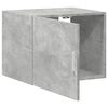 vidaXL Wall Cabinet Concrete Grey 50x42.5x40 cm Engineered Wood