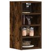 vidaXL Hanging Cabinet Riga Smoked Oak 30x29.5x60 cm Engineered Wood