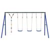 vidaXL Outdoor Swing Set with Swings and Disc Swing