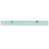 vidaXL Floating Shelf Glass 100x10 cm 8 mm