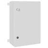 vidaXL Control Cabinet Grey 47 x 20 x 50 cm ABS Plastic